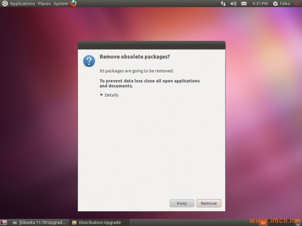 Upgrade-Ubuntu1104to111009