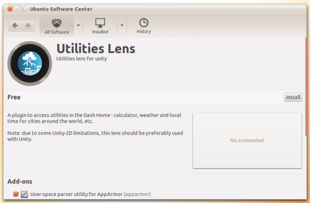 utilities lens usc
