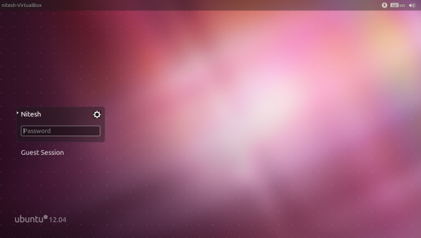 New Lock Screen Ubuntu