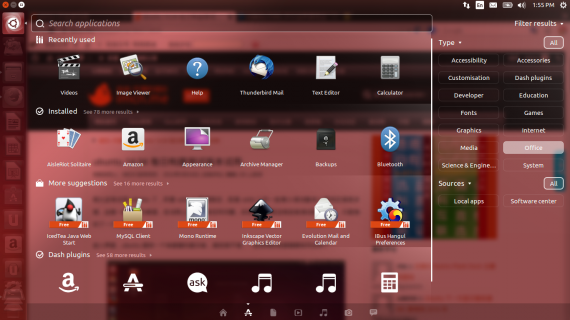 Ubuntu 14.04 dash2