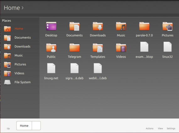 Ubuntu Touch File Manager