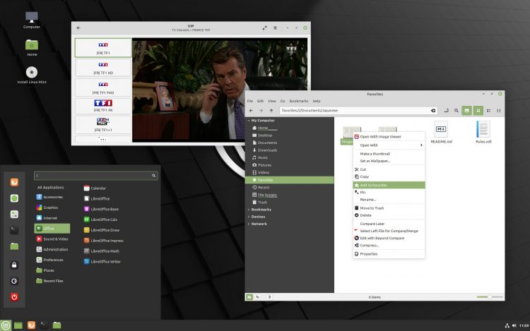 Linux Mint 20.1 Desktop Screenshot