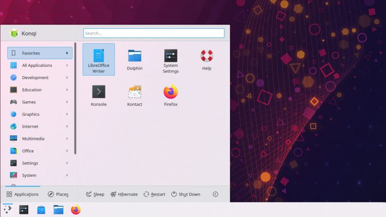 KDE Plasma 5.21：新的应用启动器